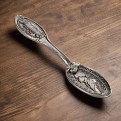 Antique Collectible Spoon - George Washington - Mount Vernon
