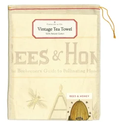 Bees & Honey Tea Towel