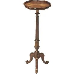 Chatsworth Pedestal Plant Stand- Oak By Butler Specialty