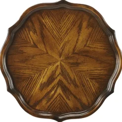 Chatsworth Pedestal Plant Stand- Oak By Butler Specialty