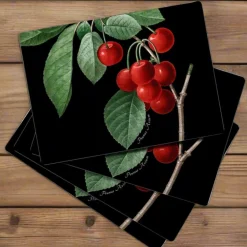 Cherry Placemats - Set of 4