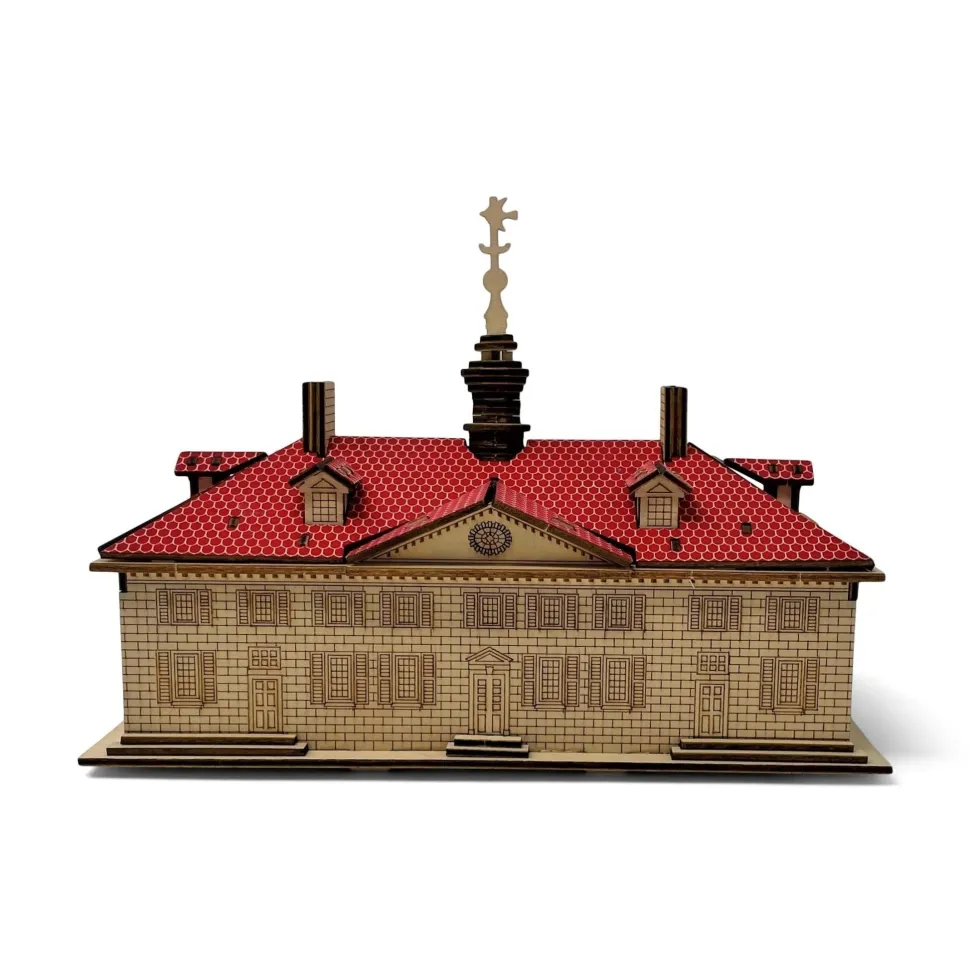3D Mount Vernon Mansion Wood Puzzle