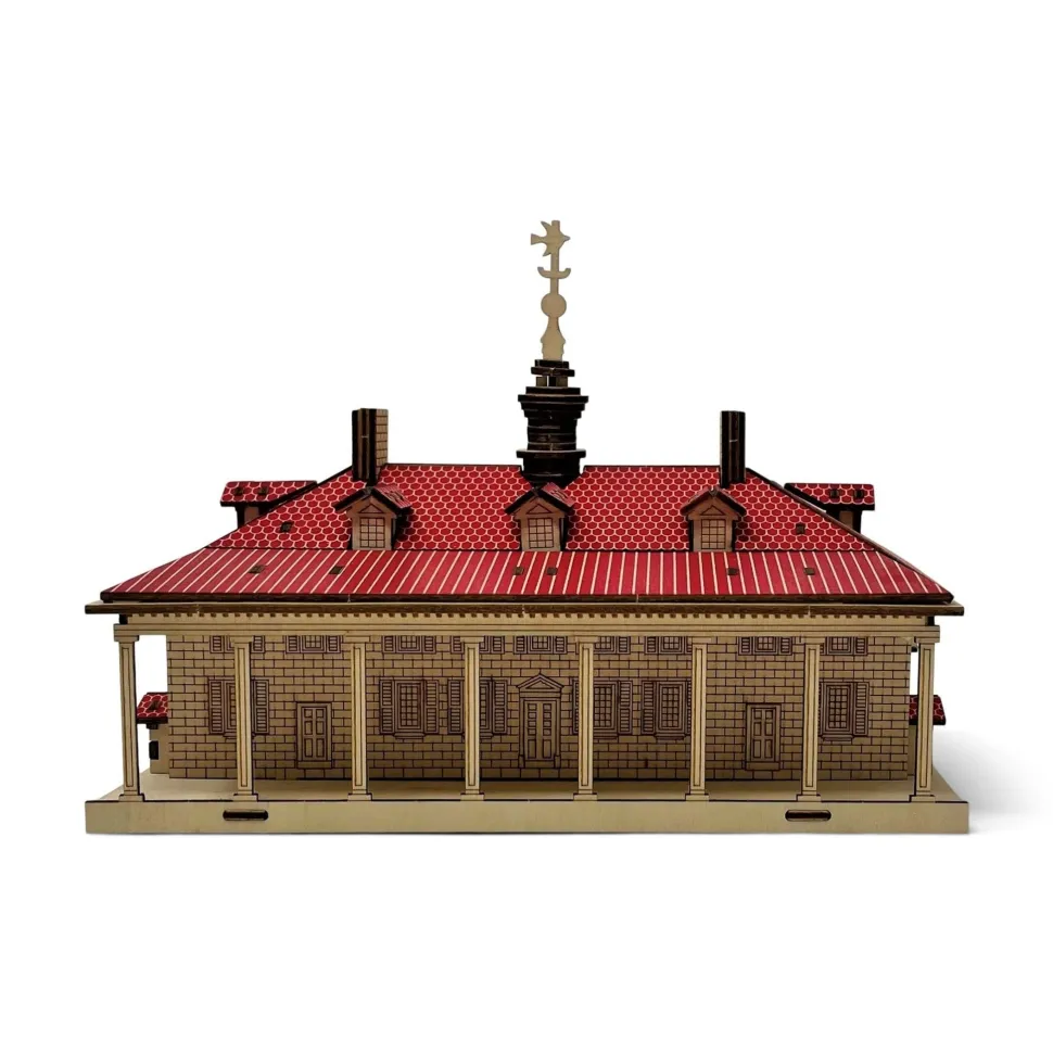 3D Mount Vernon Mansion Wood Puzzle