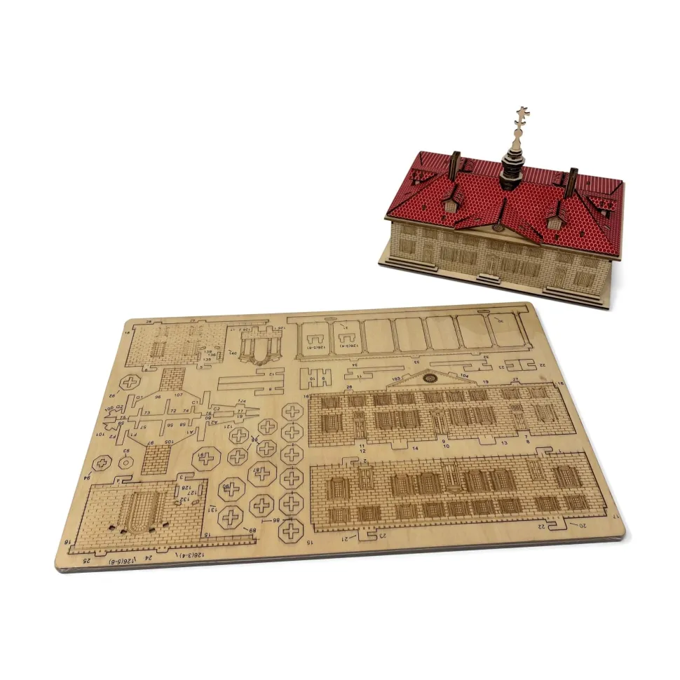 3D Mount Vernon Mansion Wood Puzzle