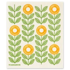 Eco-friendly Swedish Dishcloth - Sunflowers