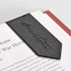 Faux Leather Magnetic Bookmark