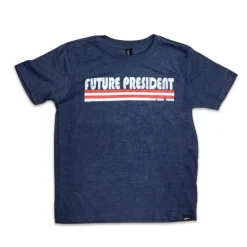 Future President Youth T-Shirt - Navy