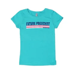 Future President Youth T-Shirt - Turquoise