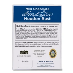 George Washington Milk Chocolate Bust