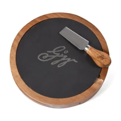 GW Wood and Slate Cheese Board Set