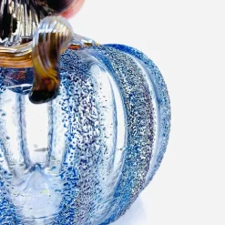 Happily Ever After Glass Pumpkin - Squat