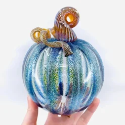 Happily Ever After Glass Pumpkin - Assorted Sizes