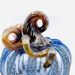 Happily Ever After Glass Pumpkin - Assorted Sizes