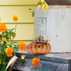 Harvest Glass Pumpkin - Assorted Sizes