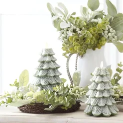 Luminara Christmas Tree Candle - Flicker Flame