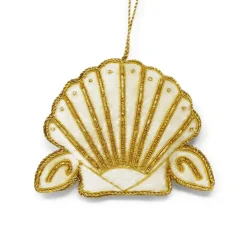 Martha Shell Ornament