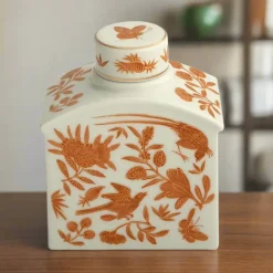 Mottahedeh Sacred Bird & Butterfly Tea Flask