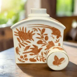 Mottahedeh Sacred Bird & Butterfly Tea Flask