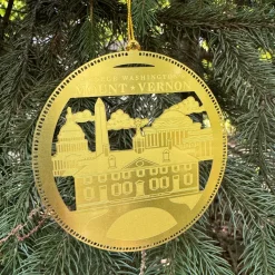 Mount Vernon Bookmark Ornament