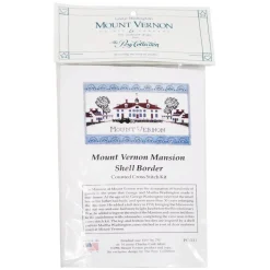 Mount Vernon Mansion Shell Border - Cross Stitch Kit
