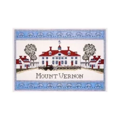 Mount Vernon Mansion Shell Border - Cross Stitch Kit