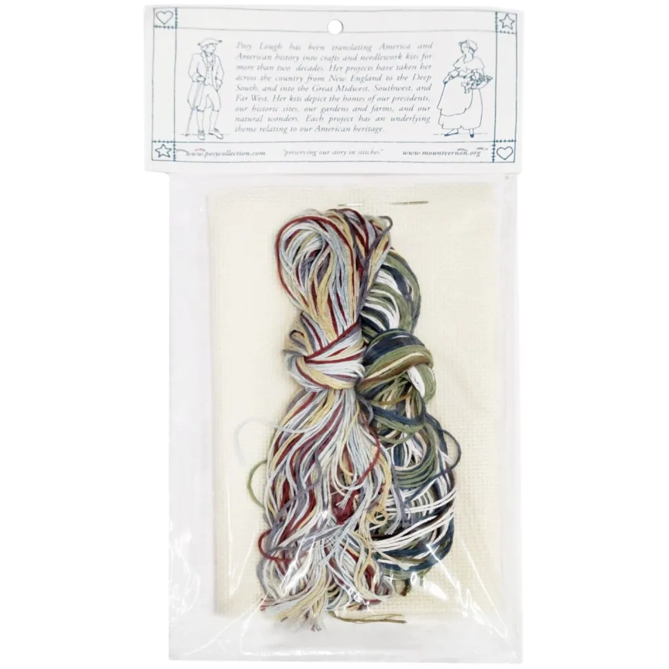 Mount Vernon Mansion Shell Border - Cross Stitch Kit