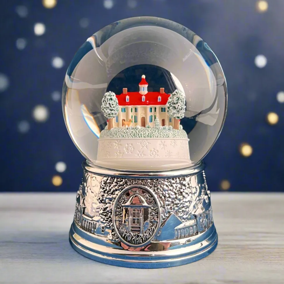 Mount Vernon Musical Snow Globe