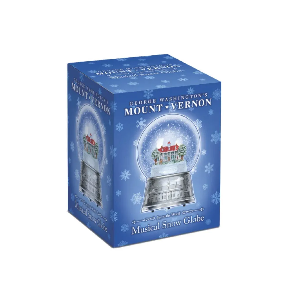 Mount Vernon Musical Snow Globe