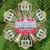 Mount Vernon Snowflake Ornament
