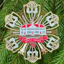 Mount Vernon Snowflake Ornament
