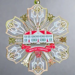 Mount Vernon Snowflake Ornament