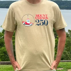 Mount Vernon 250th Anniversary Recycled T-Shirt