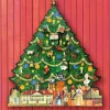 Mount Vernon Wooden Tree Advent Calendar