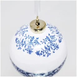 MV Ornament Collection - Porcelain Blue Room Ball
