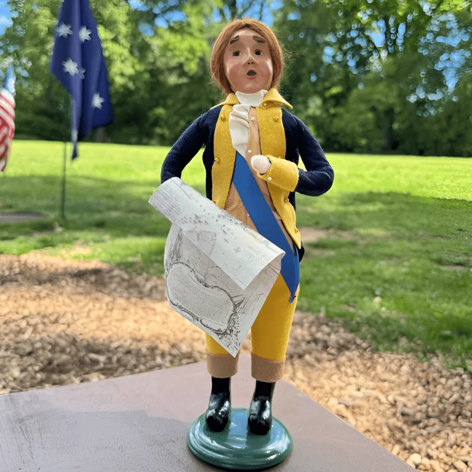 NEW Byers Choice George Washington 1776 Caroler