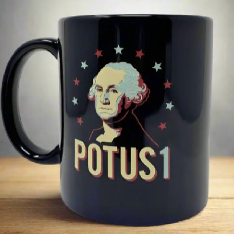 POTUS 1 Cobalt Mug
