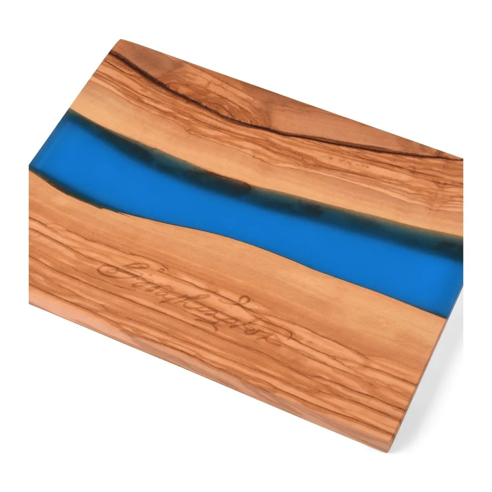 Signature Olive Wood & Epoxy Serving Board
