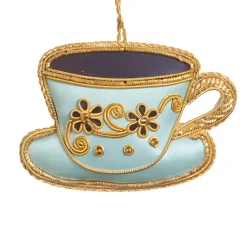 Tea Party Teacup Ornament St Nicolas