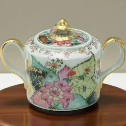 Tobacco Leaf Sugar Pot