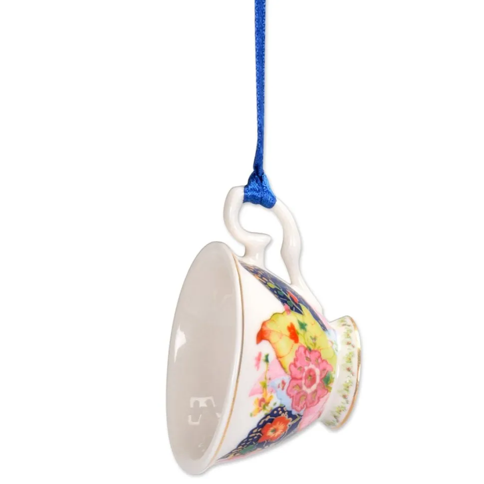 Tobacco Leaf Teacup Ornament