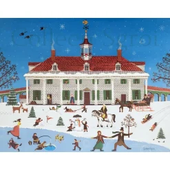 Winter at Mount Vernon - 500 Piece Puzzle