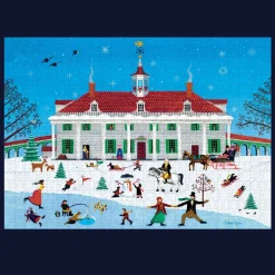 Winter at Mount Vernon - 500 Piece Puzzle