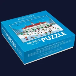 Winter at Mount Vernon - 500 Piece Puzzle