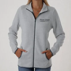 Zip Front Mount Vernon Sweatshirt