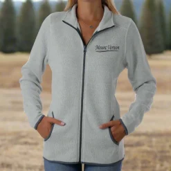 Zip Front Mount Vernon Sweatshirt